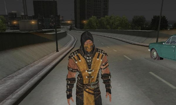 Scorpion MKX (re-texture)