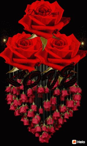 Love Roses GIF - Love Roses Heart - Discover &amp; Share GIFs