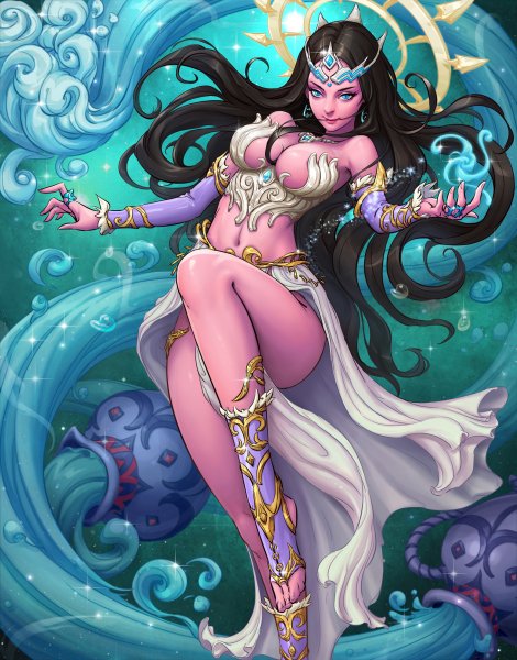 Manwook Kim - Evolved Aquarius girl