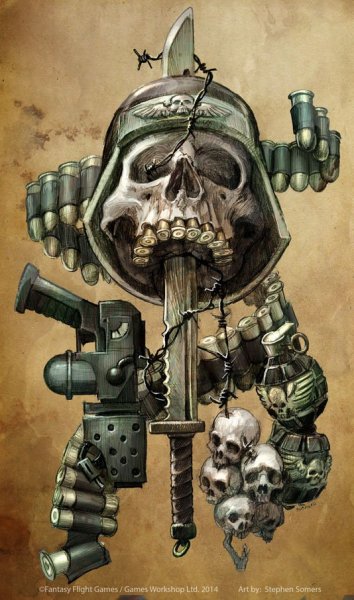 WH40k art by Stephen Somers