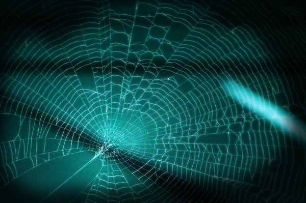 Turquoise-web-pattern-light-graphic