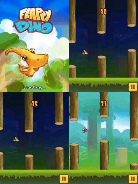 Flappy Dino 128x160 6111
