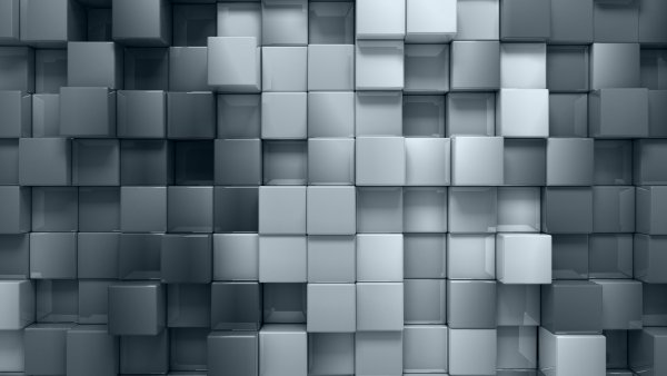Gray-cubes-geometry-shadows-three-dimensional
