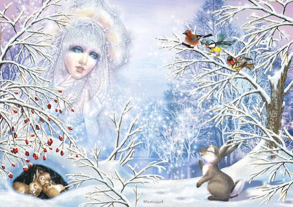 Снежное виденье