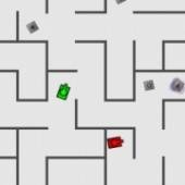 танки в лабиринте