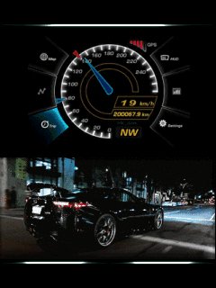 Nfs car bmw спидометр
