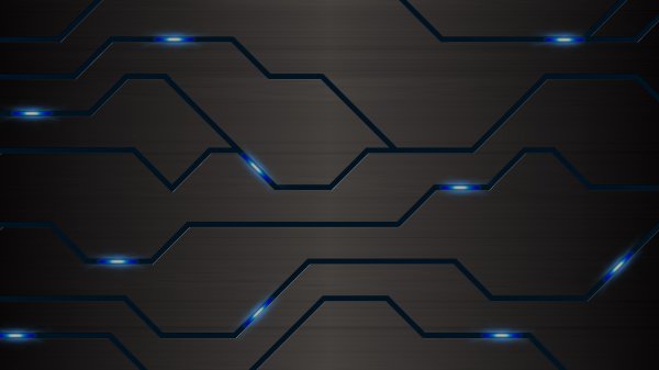 Dark-metal-hexagonal-circuit-mc