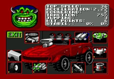 Rock n' Roll Racing Hack v17, alpha10