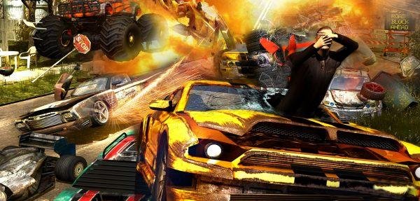 Flatout 3 Chaos Destruction 3D (Super mod) Rus