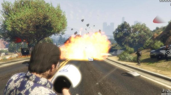 Cinematic Explosion FX 1.12a для GTA 5