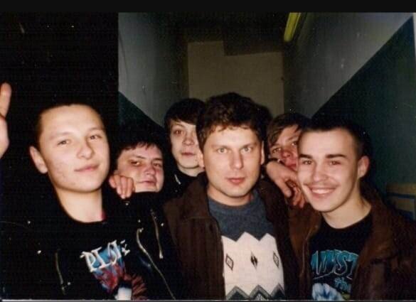 Юрий Клинских с фанатами