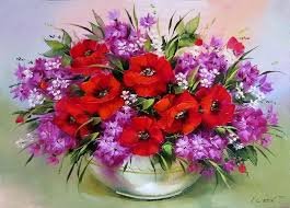 Цветы в вазе (2)