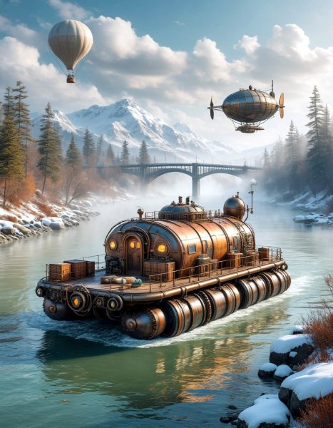 Мир стимпанка