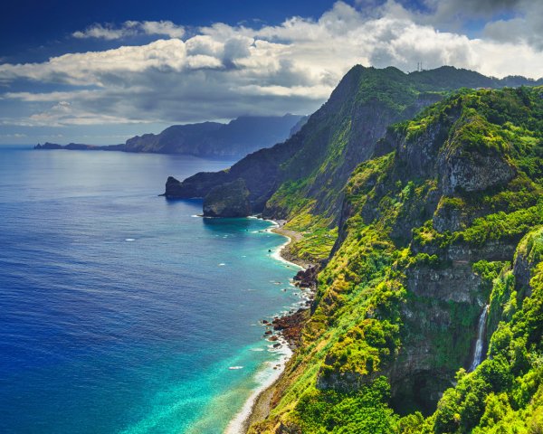 World Portugal Beautiful coast of Madeira Portugal