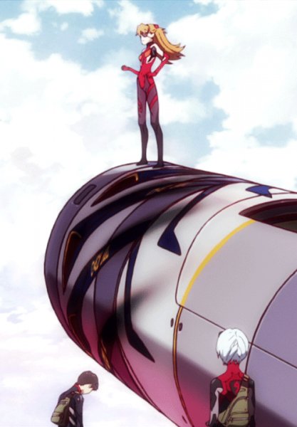 Asuka Langley Soryu, Shinji Ikari, Rei Ayanami