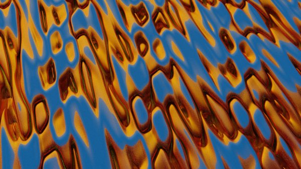 Blue-orange-waves-texture-pattern