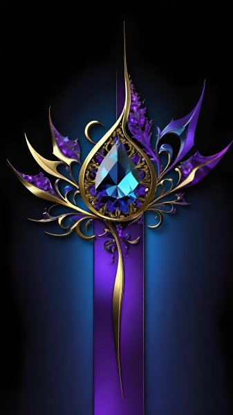 Абстракция,ювелирная,фрактал,вертикальная.17