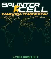 tom clancys splinter cell pandora tomorr