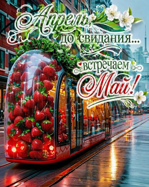 До свидания ... АПРЕЛЬ.