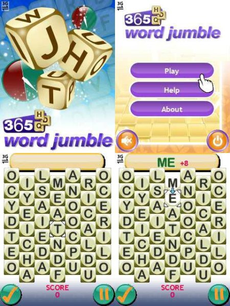 Word Jumble 240x320 SE K800i