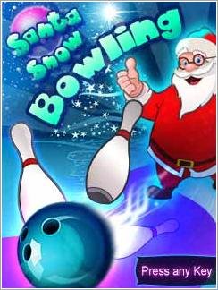 Santa Snow Bowling 360x640