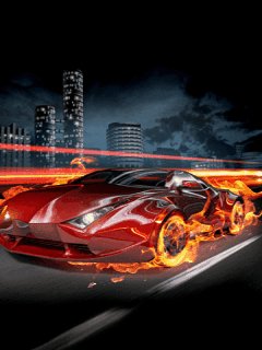 Fire car