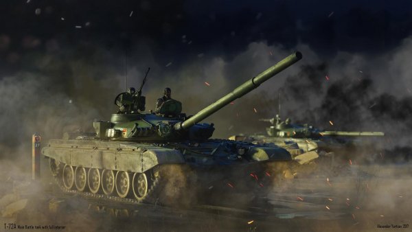 Танк Т-72А (Copy)