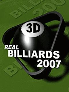 3D Real Billiards 2007 (s40 240x320 RUS)