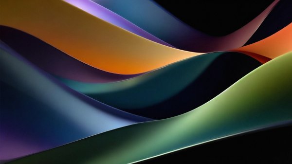 Waves-gradient-orange-green-curves-smoothness