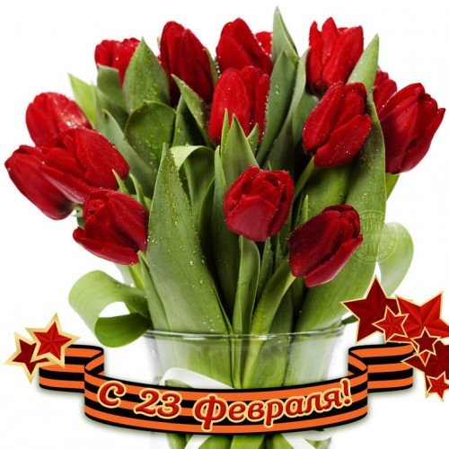 с 23 февраля