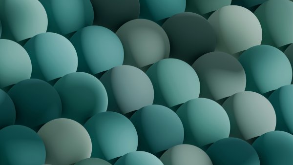 Green-blue-spheres-geometry-pattern
