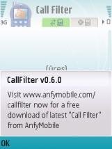 Anfy Call Filter v0.6.0