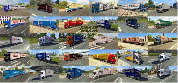 painted bdf traffic pack by Jazzycat v1