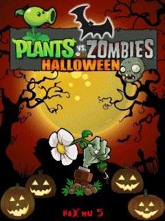 plants vs zombies halloween 240x320
