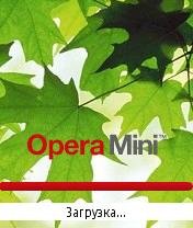 Leafs splash Opera Mini by Storm