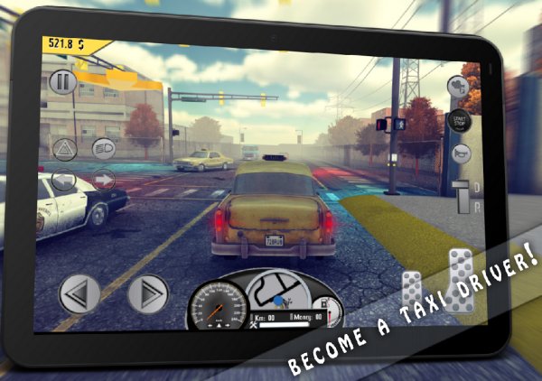 Amazing Taxi Sim 1976 Pro v 0.4 [Мод много ден