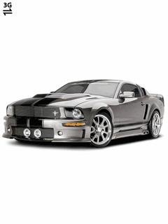 Mustang car анимация
