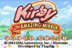 Kirby And The Amazing Mirror