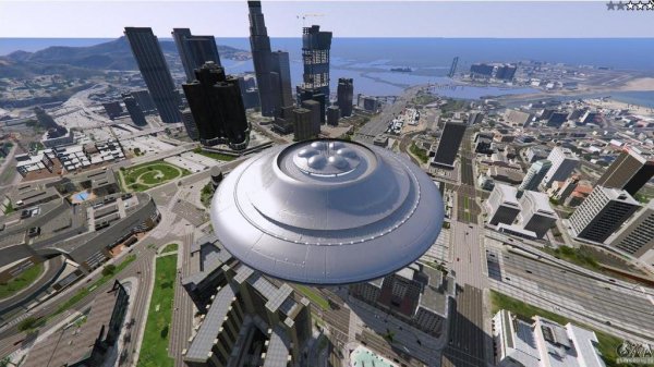 UFO Mod 1.1 для GTA 5