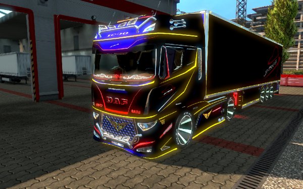 JR Daf Evo Wing Evo Premium Trailer