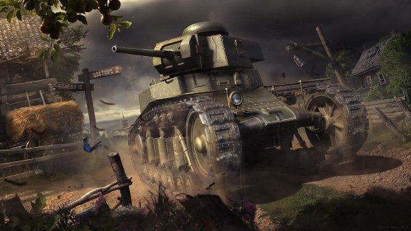 МС-1 в деревне (Copy)