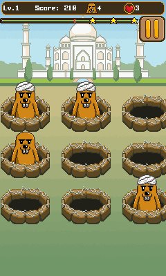 mole attack 240х400