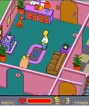 simpsons minutes to meltdown 240x320 rus