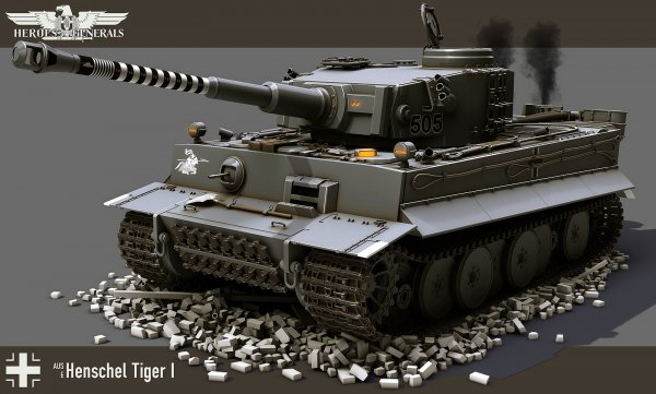 henschel tiger i wip