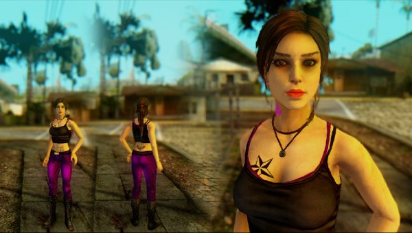 Lara Croft saint row suit