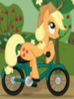 Little Pony Bike Racing