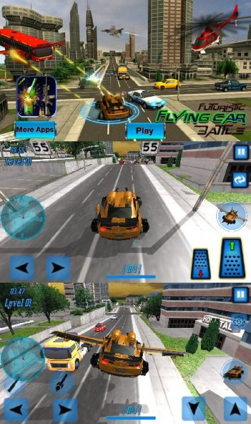 Futuristic Flying Car Battle v1.1(2)