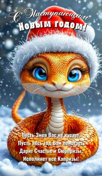 С наступающим Новым Годом!