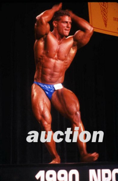ORIGINAL-VINTAGE-NEGATIVE-Bodybuilder-Bodybuilding-Man-Male-