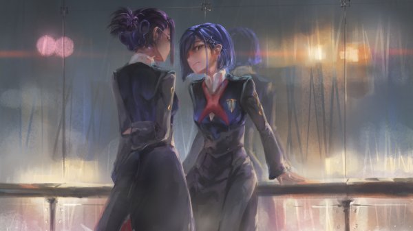 Ichigo And Ikuno Darling In The FranXX